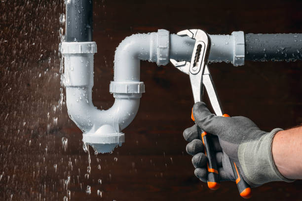 Professional Drain Cleaning technician working in Addis, LA